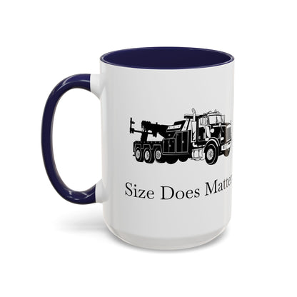 Size Does Matter 2-Tone Coffee Mug