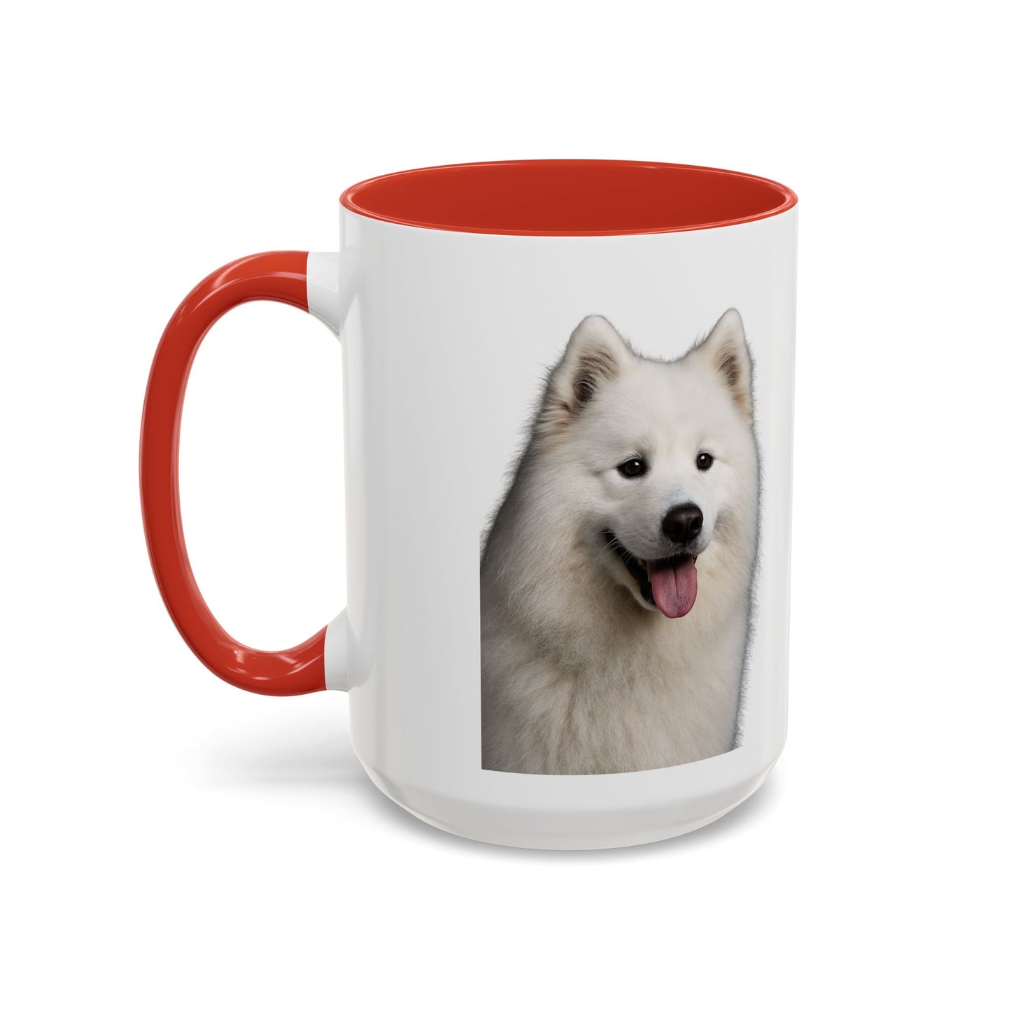 Samoyed Head 2-Tone Coffee Mug