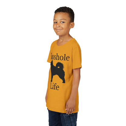 Sasshole Life Youth Unisex Short Sleeve Crewneck Tee