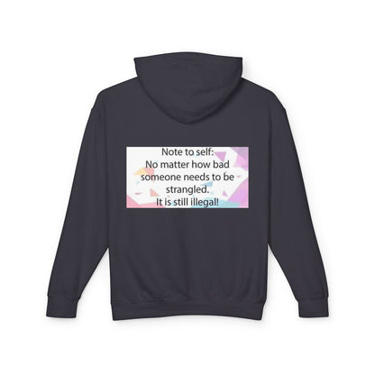 Note to Self Unisex Lightweight Hoodie