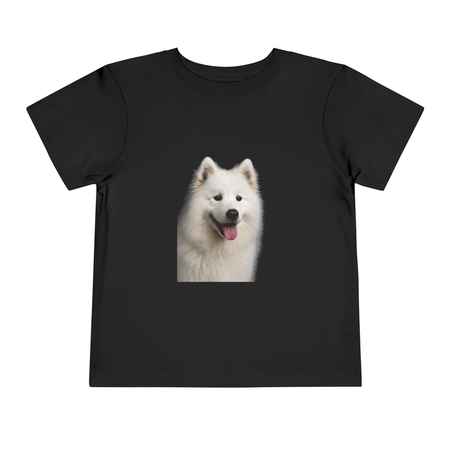 Samoyed Head Toddler Unisex Short Sleeve Crewneck Tee