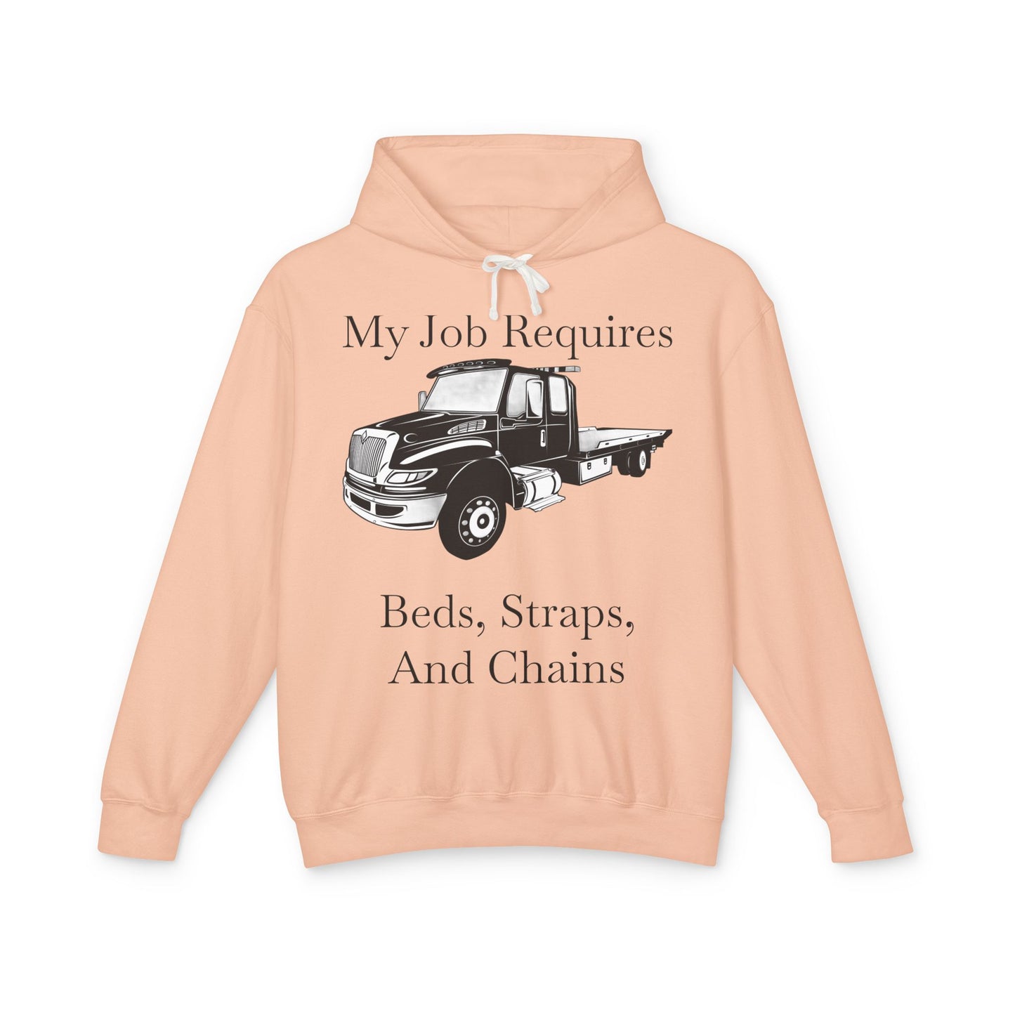 Beds, Straps, And Chains Unisex Lightweight Hoodie