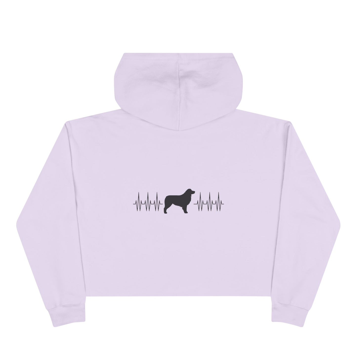 My Heart Beats For Aussies Women's Crop Hoodie