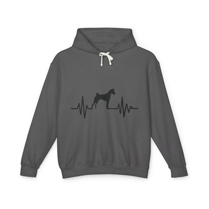 My Heart Beats For Basenjis Unisex Lightweight Hoodie