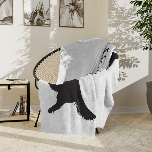 Heart Of Gold Velveteen Microfiber Blanket