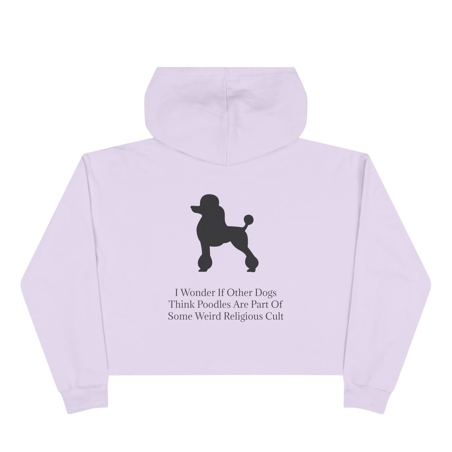 I Wonder Women's Crop Hoodie