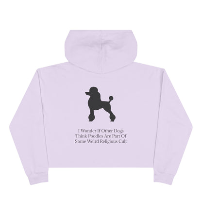 I Wonder Women's Crop Hoodie