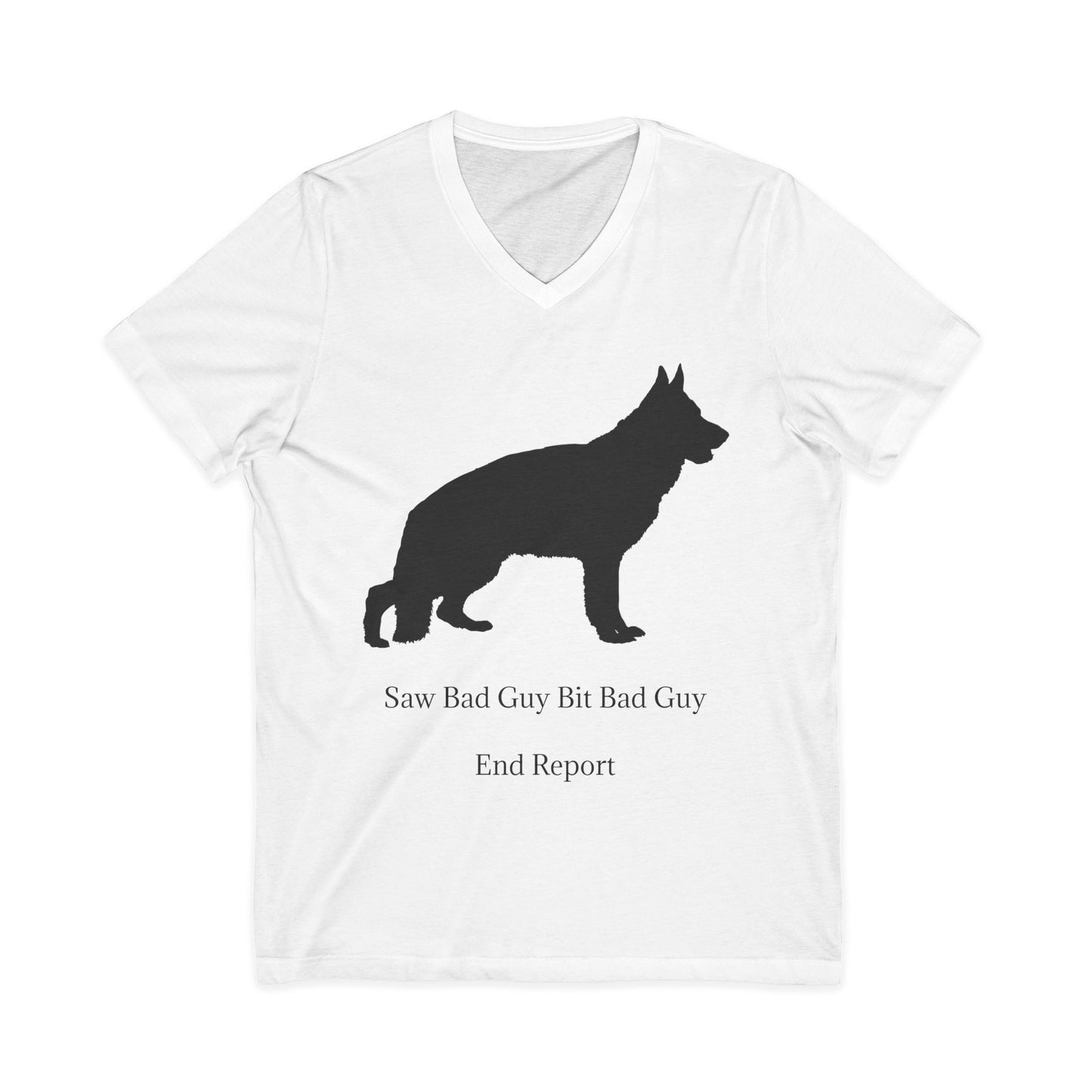Bad Guy Unisex Short Sleeve V-Neck Tee