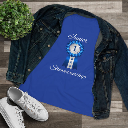 Junior Showmanship Women's Short Sleeve Crewneck Tee