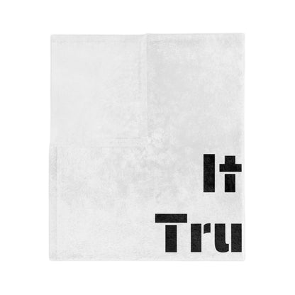 Trucking Thing Velveteen Microfiber Blanket