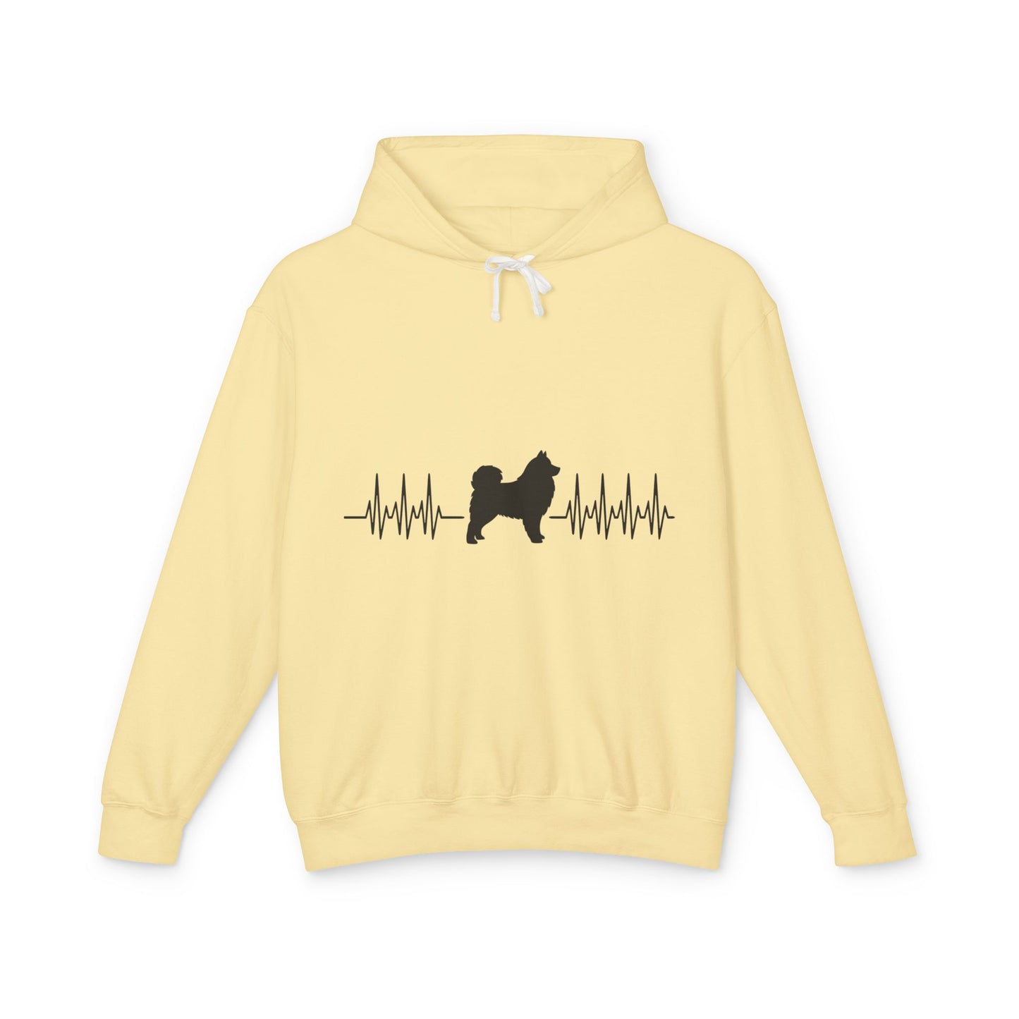 My Heart Beats For Samoyeds Unisex Lightweight Hoodie