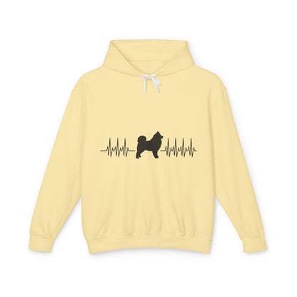 My Heart Beats For Samoyeds Unisex Lightweight Hoodie
