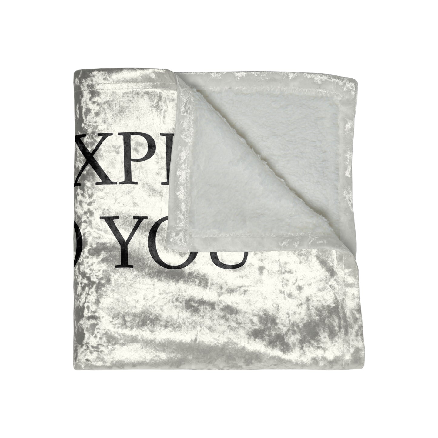 I Cannot Understand It For You Velvet Blanket