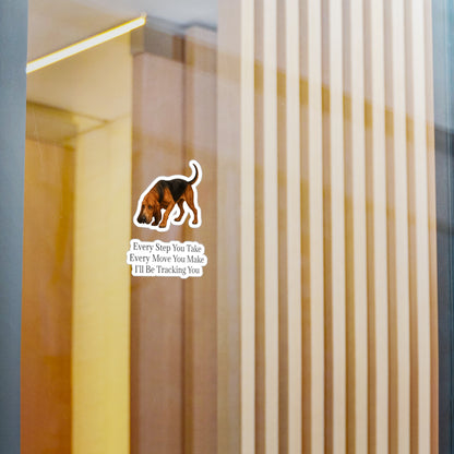Tracking You Vinyl Decal
