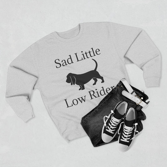 Sad Little Low Rider Unisex Crewneck Sweatshirt