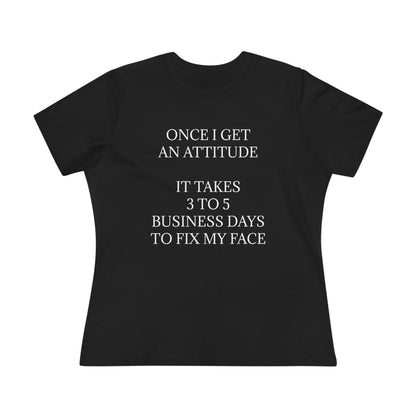 Fix My Face Women's Short Sleeve Crewneck Tee