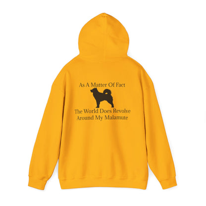 Matter Of Fact Malamute Unisex Hoodie