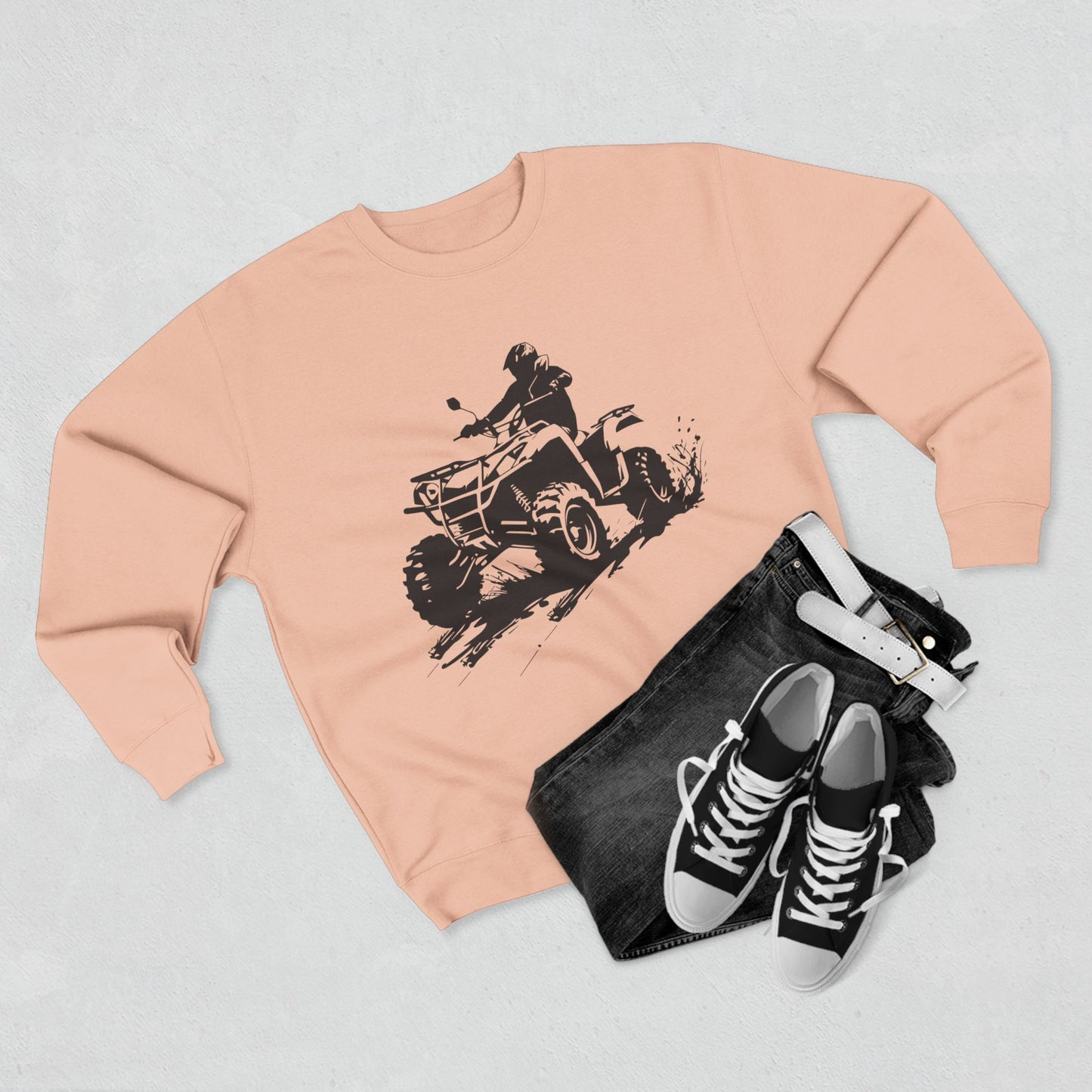 Slingin' Mud Quad Unisex Crewneck Sweatshirt