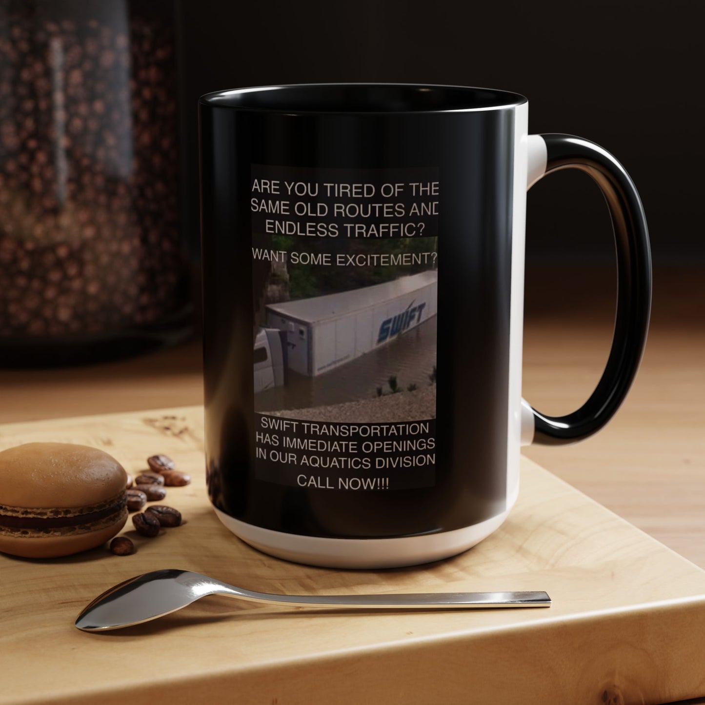 Swift Aquatics 2-Tone Coffee Mug