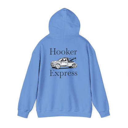 H**ker Express Wheel Lift Tow Truck Unisex Hoodie