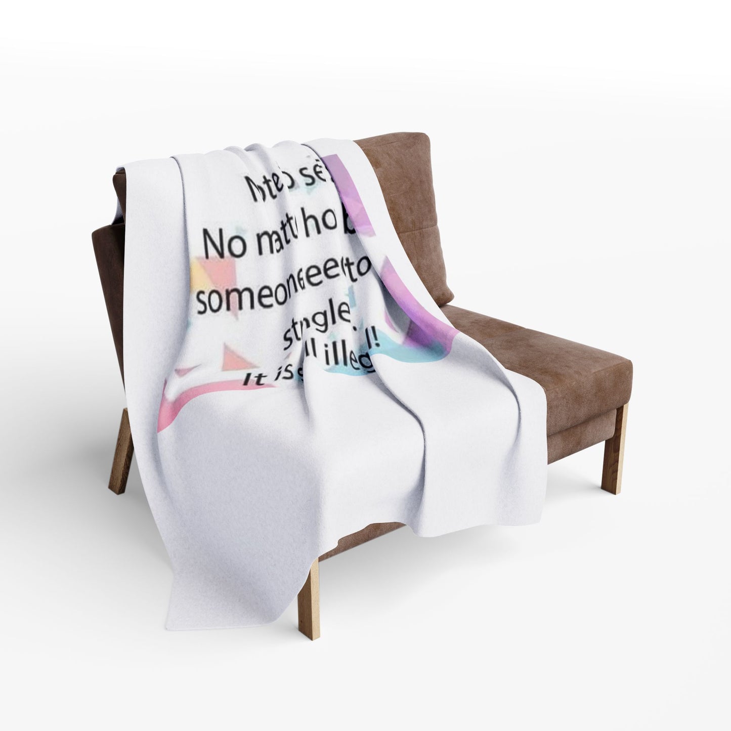 Note To Self Arctic Fleece Blanket