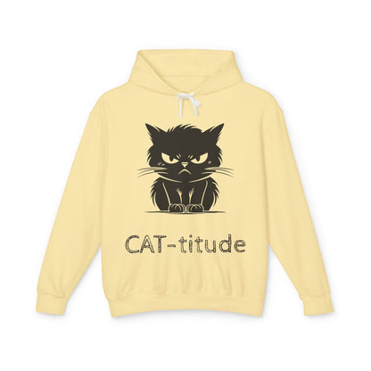 CAT-titude Unisex Lightweight Hoodie