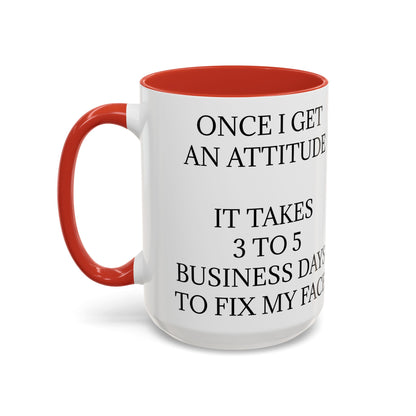 Fix My Face 2-Tone Coffee Mug