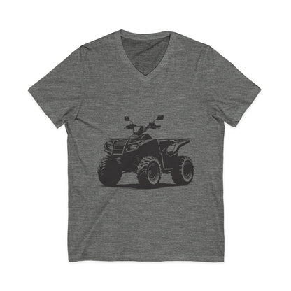 Off The Beaten Path Quad Unisex Short Sleeve V-Neck Tee