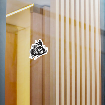 Slingin' Mud Quad Vinyl Decal