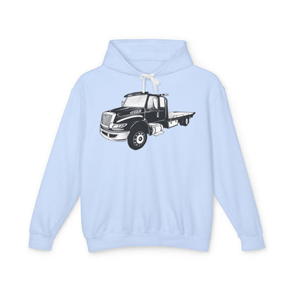 Flatbed Tow Truck Unisex Lightweight Hoodie