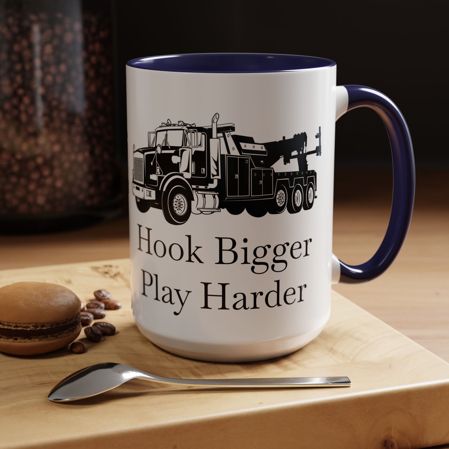 Hook Bigger 2-Tone Coffee Mug