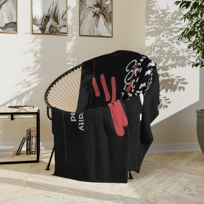 Partner In Crime Velveteen Microfiber Blanket