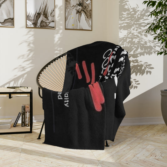 Partner In Crime Velveteen Microfiber Blanket