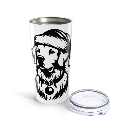 Santa Paws Golden Tumbler