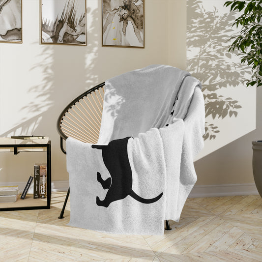 Sad Little Low Rider Velveteen Microfiber Blanket