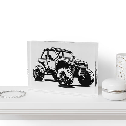 Off The Beaten Path Side By Side Acrylic Photo Block