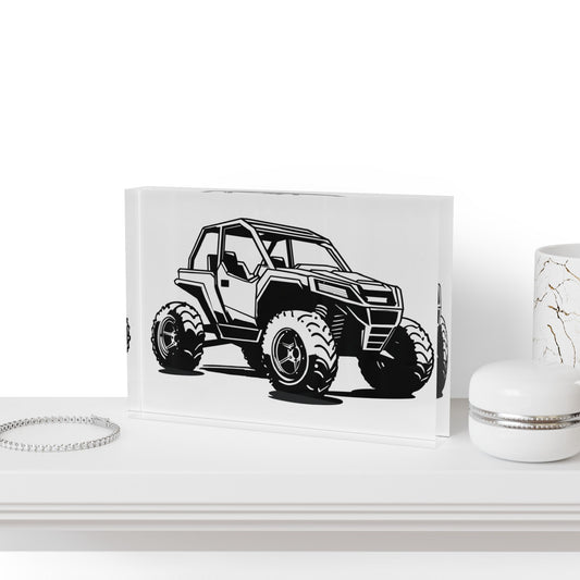 Off The Beaten Path Side By Side Acrylic Photo Block