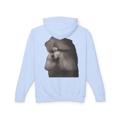 Poodle Head Unisex Lightweight Hoodie