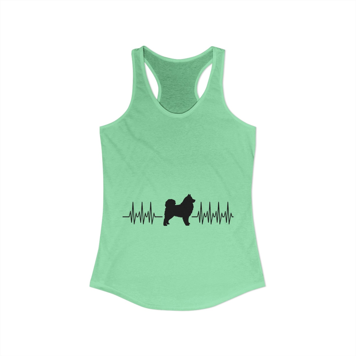 My Heart Beats For Samoyeds Women's Racerback Tank