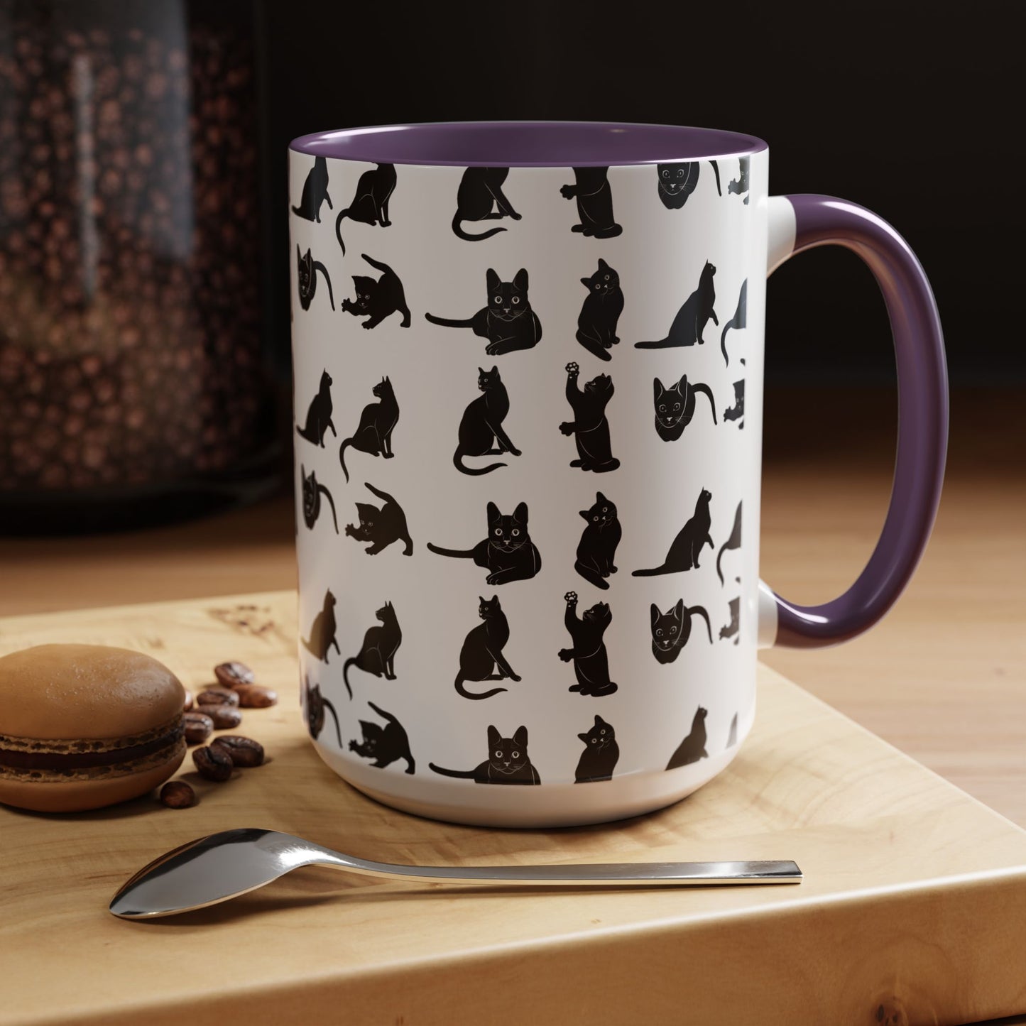 Cats 2-Tone Coffee Mug