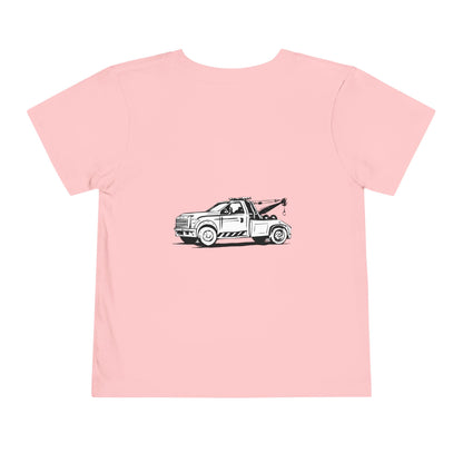 Wheel Lift Tow Truck Toddler Unisex Short Sleeve Crewneck Tee