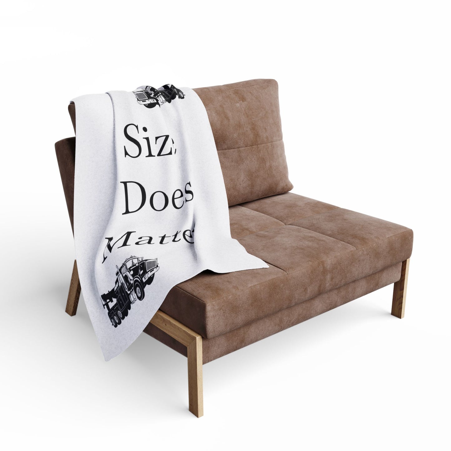 Size Does Matter Arctic Fleece Blanket