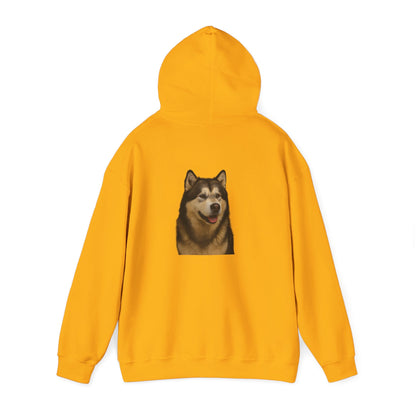 Malamute Head Unisex Hoodie