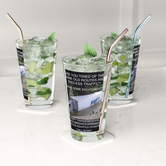 Swift Aquatics Drinking Glass