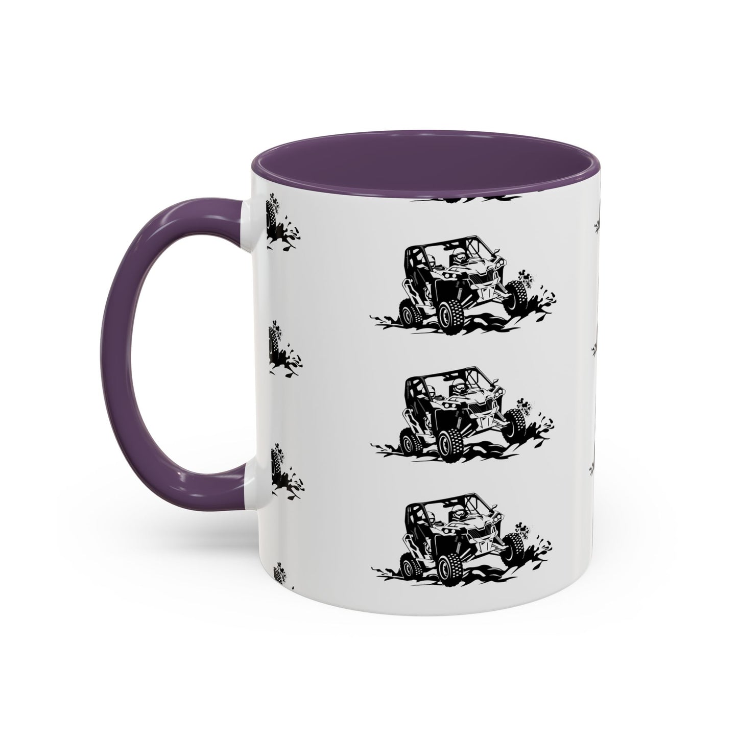 Slingin' Mud Side By Side 2-Tone Coffee Mug
