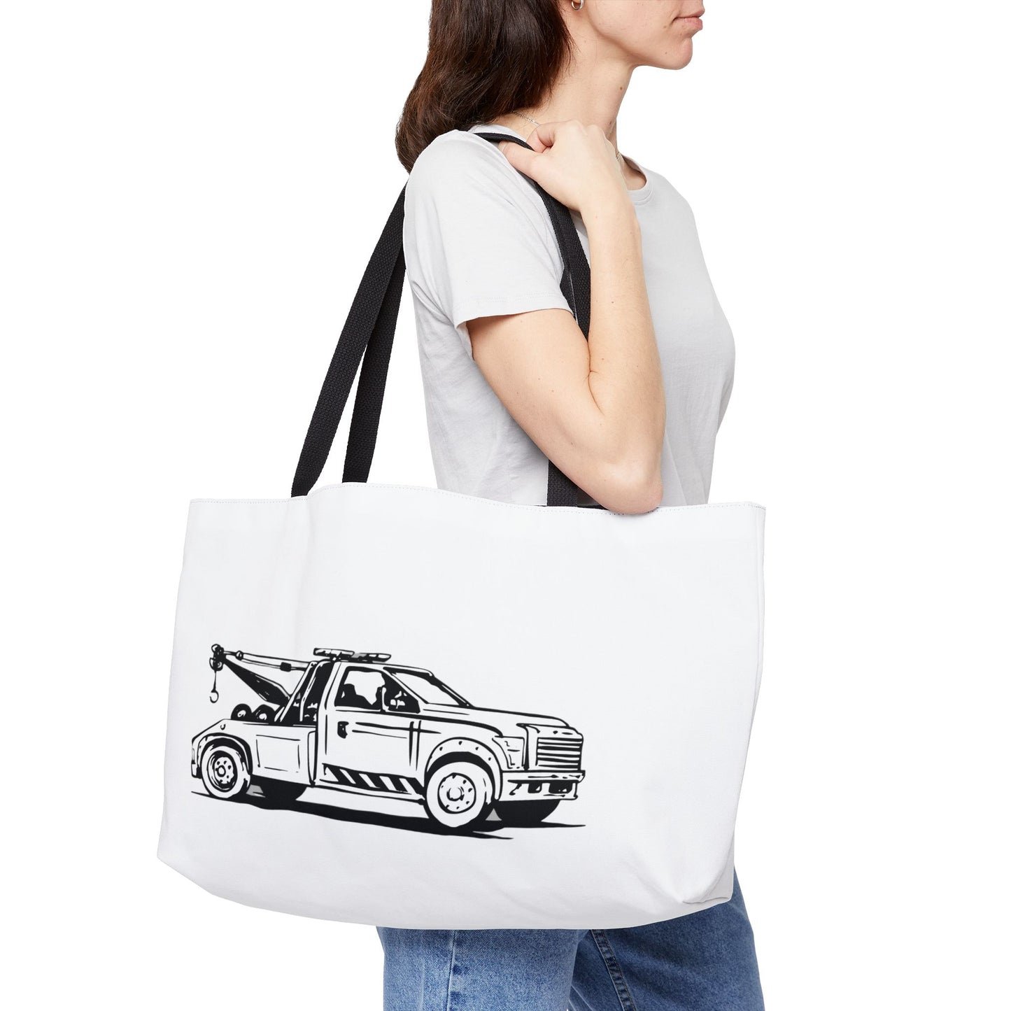 Wheel Lift Tow Truck Weekender Tote Bag