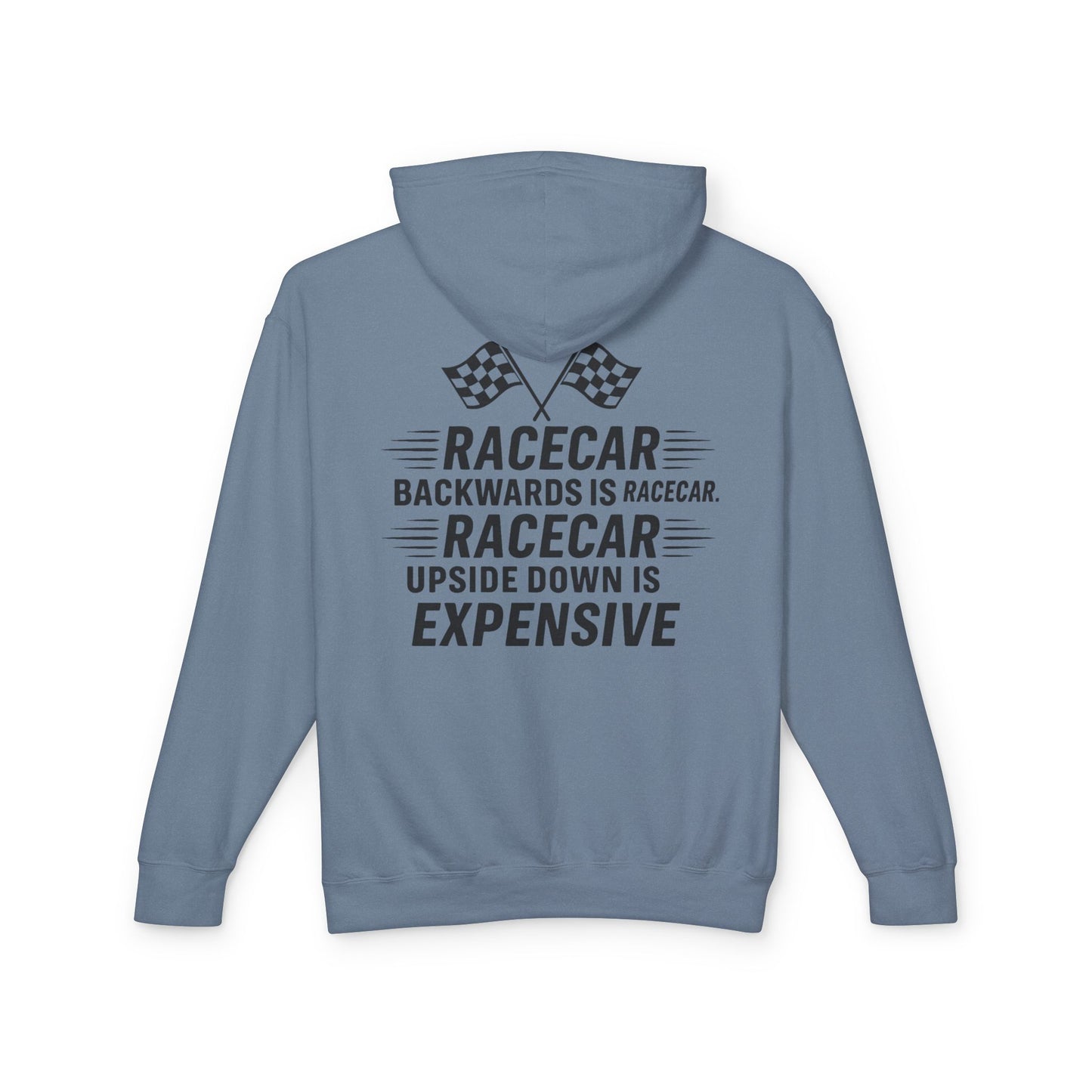 Racecar Backwards Unisex Lightweight Hoodie