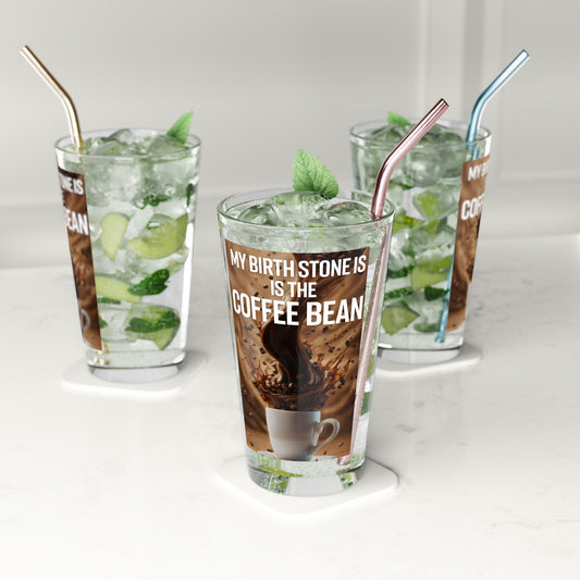 Birth Stone Drinking Glass