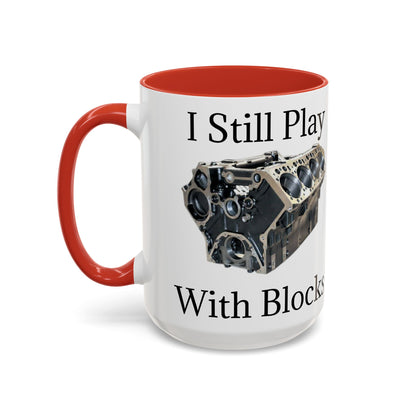 Play With Blocks 2-Tone Coffee Mug