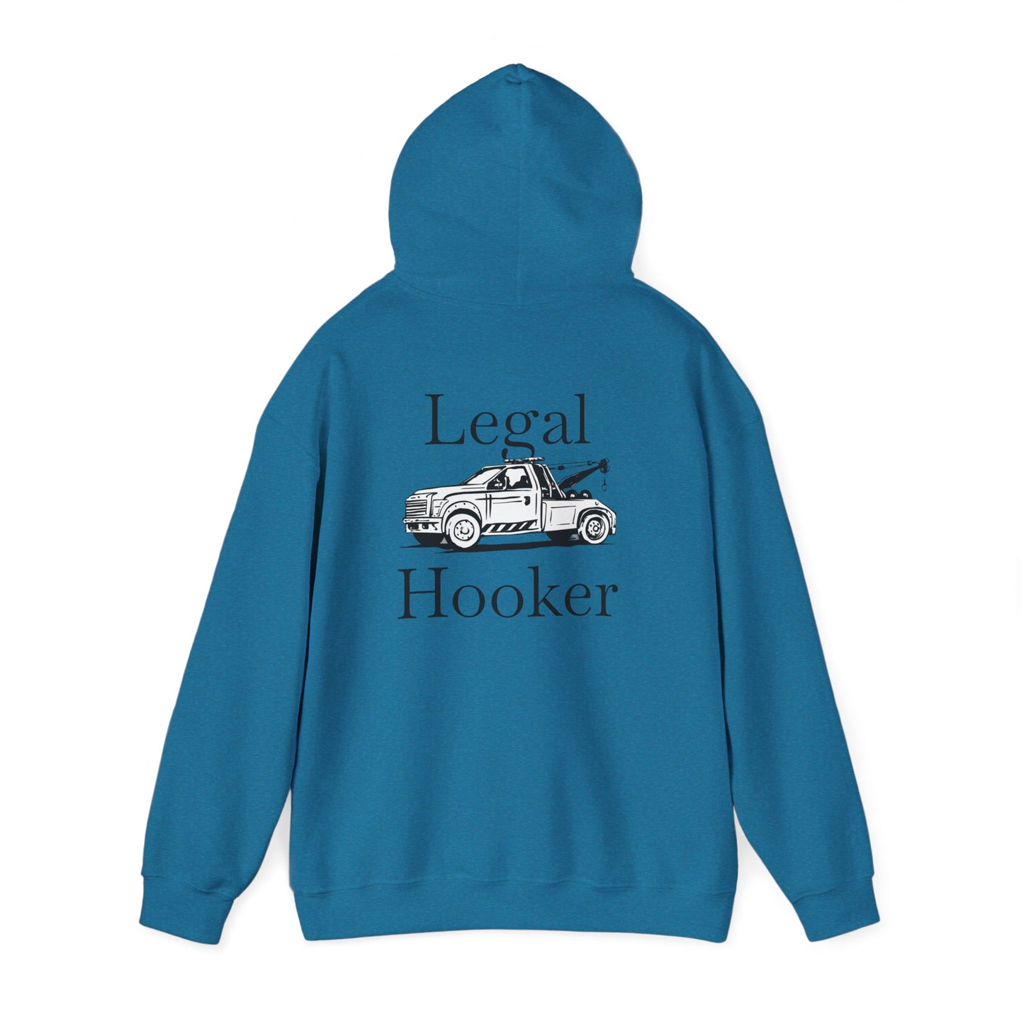 Legal H**ker Wheel Lift Tow Truck Unisex Hoodie